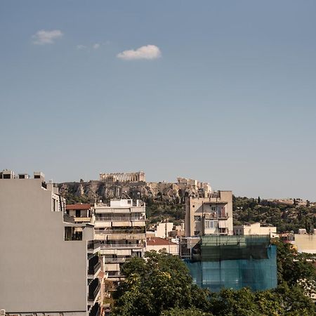 Apartamento Stunning Acropolis View - 500M Metro - At Historical Center Atenas Exterior foto