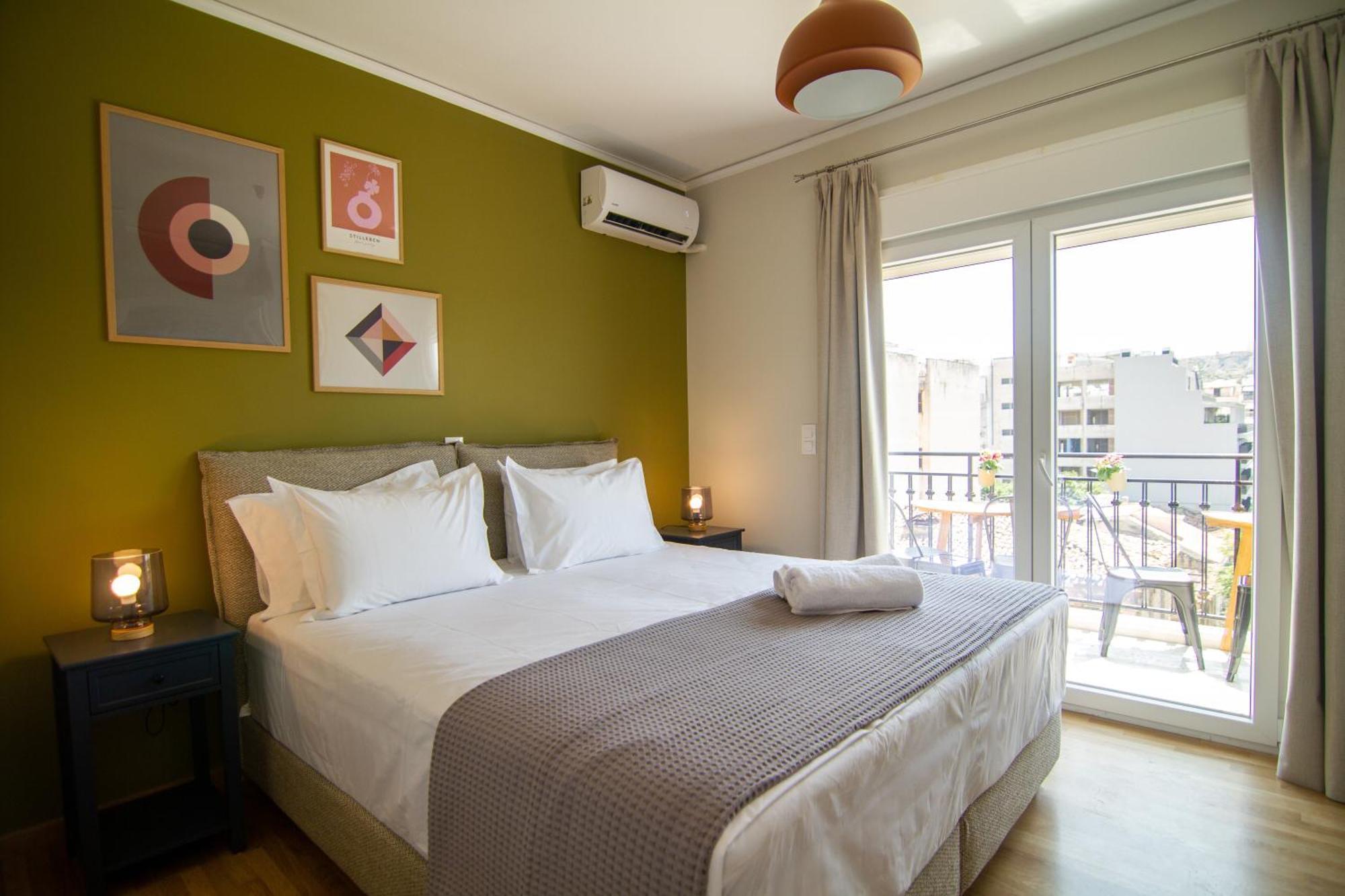 Apartamento Stunning Acropolis View - 500M Metro - At Historical Center Atenas Exterior foto